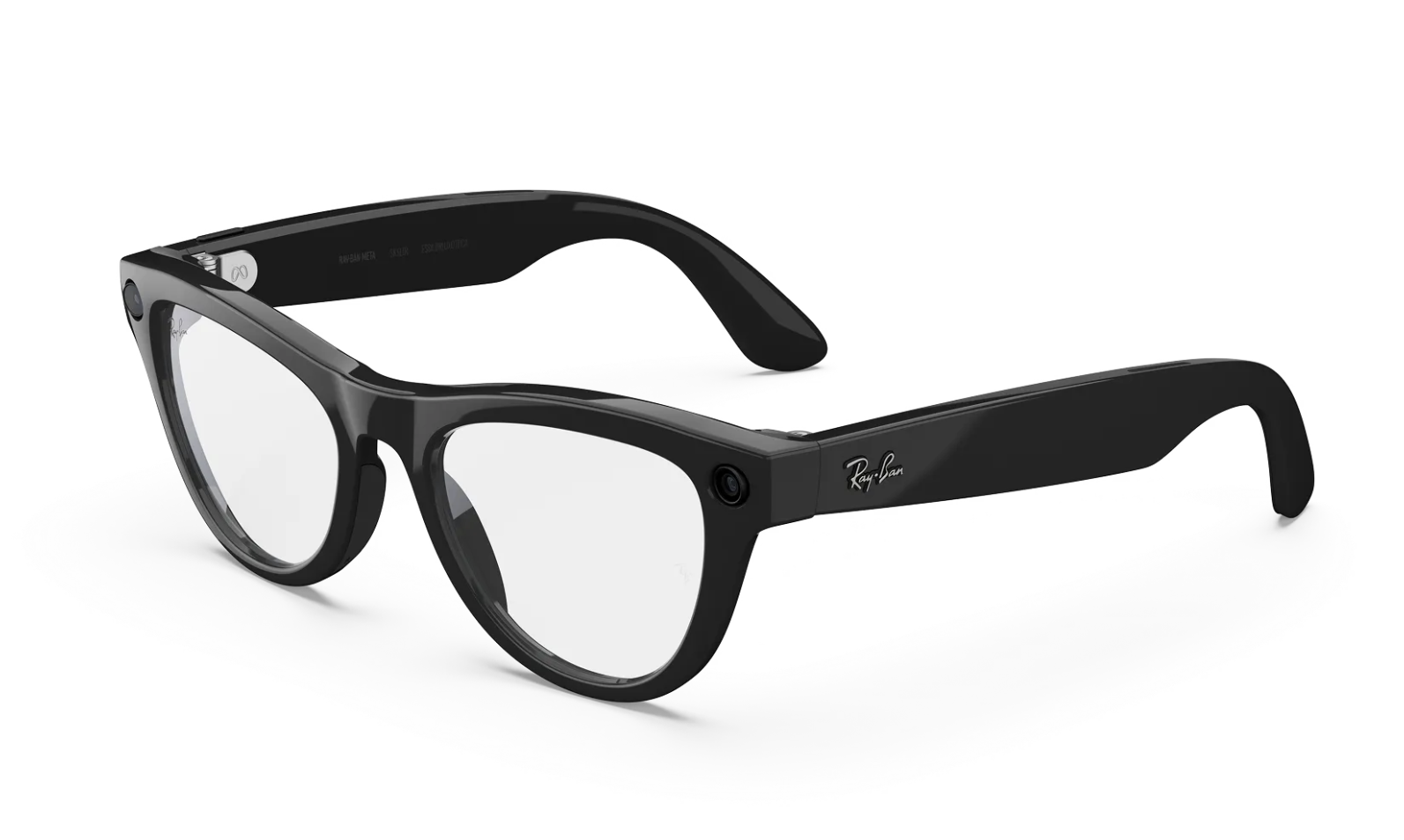 AI smart glasses with integrated camera and sensors